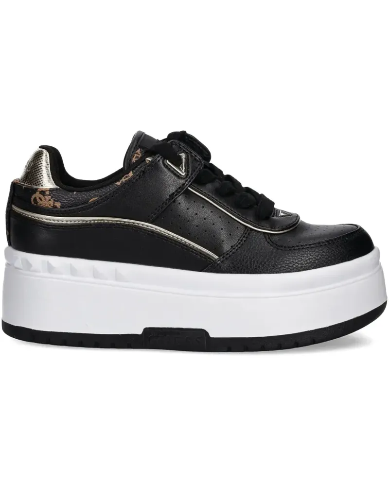 Guess Sneakers mit Plateau - Schwarz Schwarz
