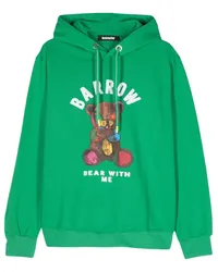 BARROW Hoodie mit Logo-Print Grün