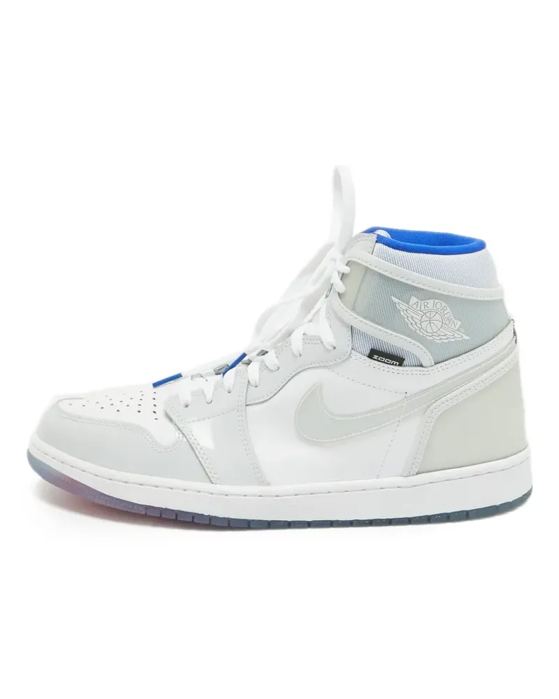 Jordan Air  1 Retro High Zoom Sneakers - Weiß Weiß