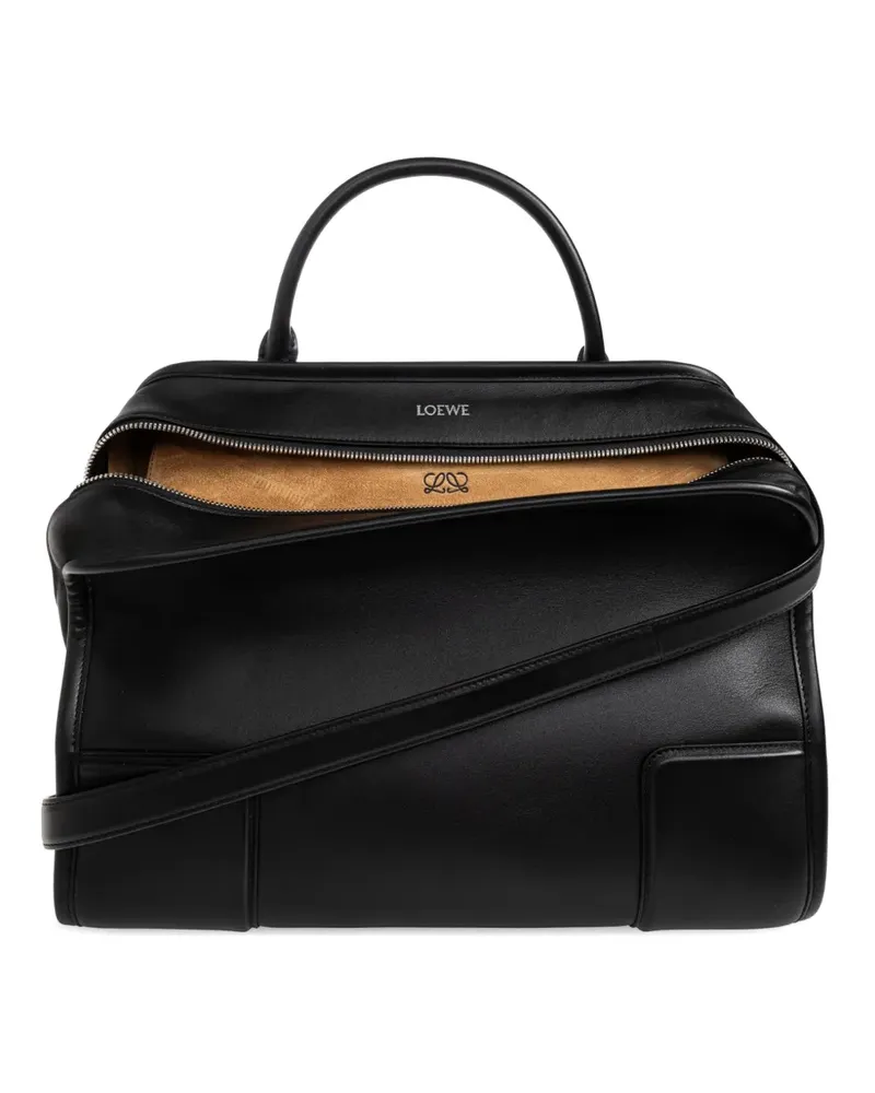Loewe Amazona Tote Bag mit Logo-Print - Schwarz Schwarz