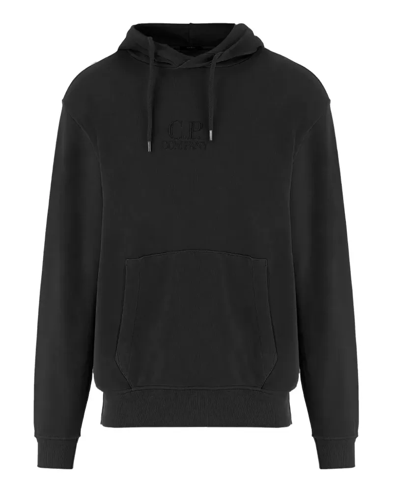C.P. Company Klassischer Hoodie - Schwarz Schwarz