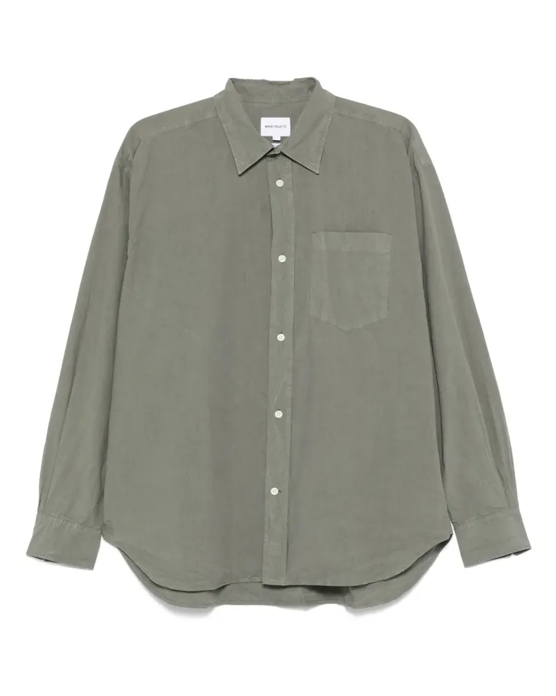 Norse Projects Mo Hemd - Grün Grün