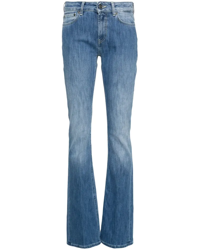 Dondup Tief sitzende Bootcut-Jeans - Blau Blau
