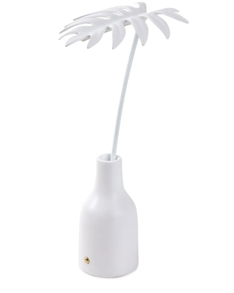 Seletti Leaf Light Stellou Lampe - Weiß Weiß