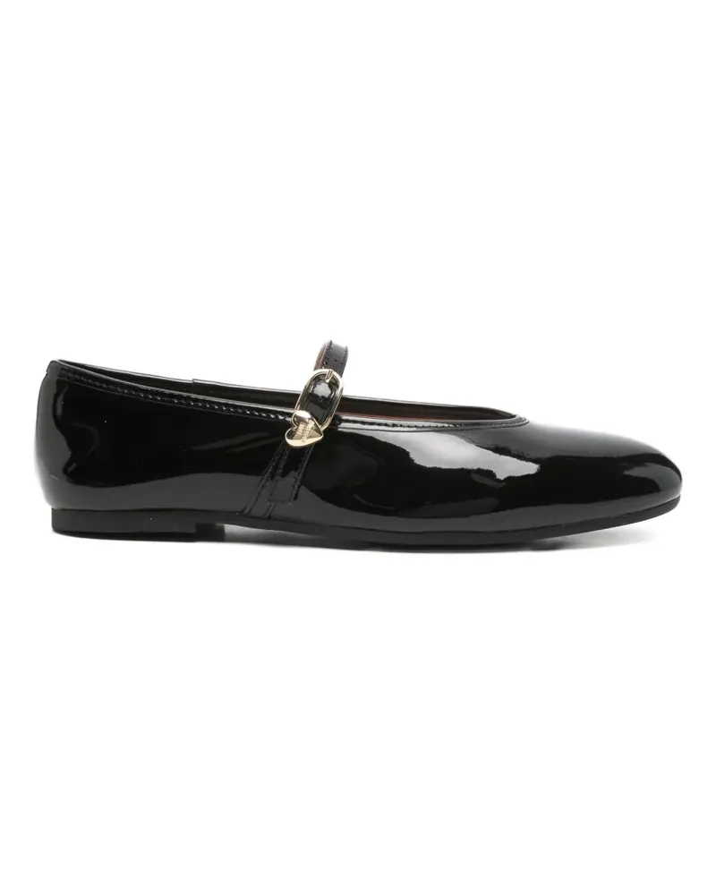 Moschino Pumps mit Lack-Finish - Schwarz Schwarz