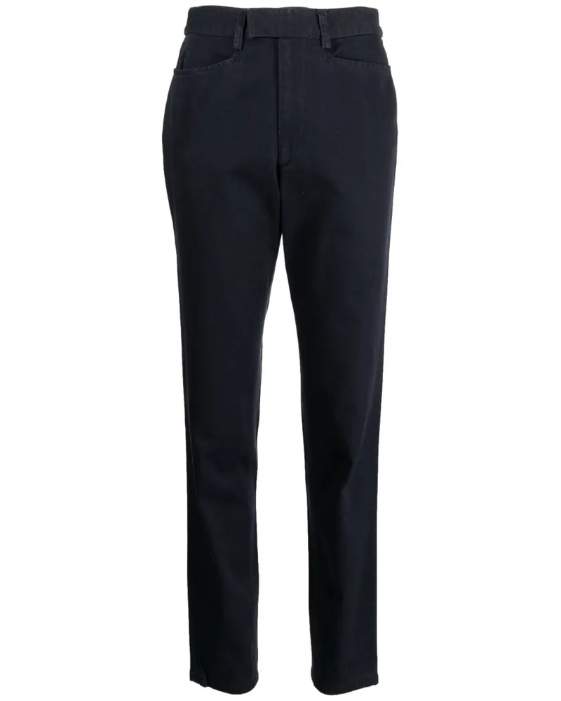 Ralph Lauren Halbhohe Straight-Leg-Jeans - Blau Blau