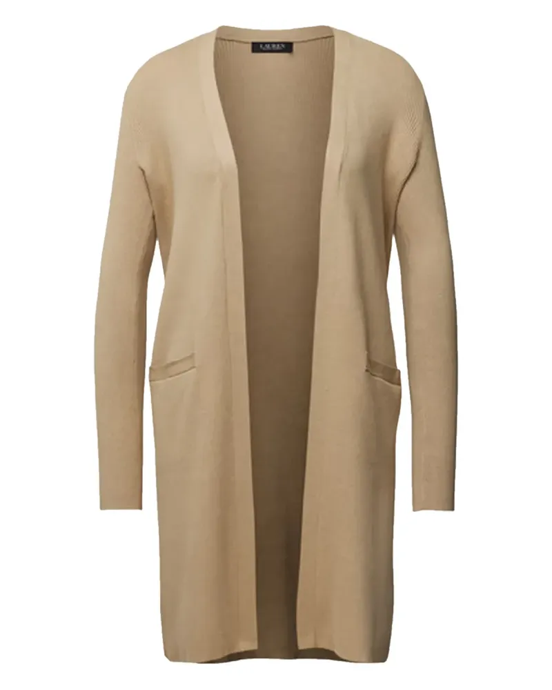 Ralph Lauren open-front long-sleeve cardigan - Nude Nude