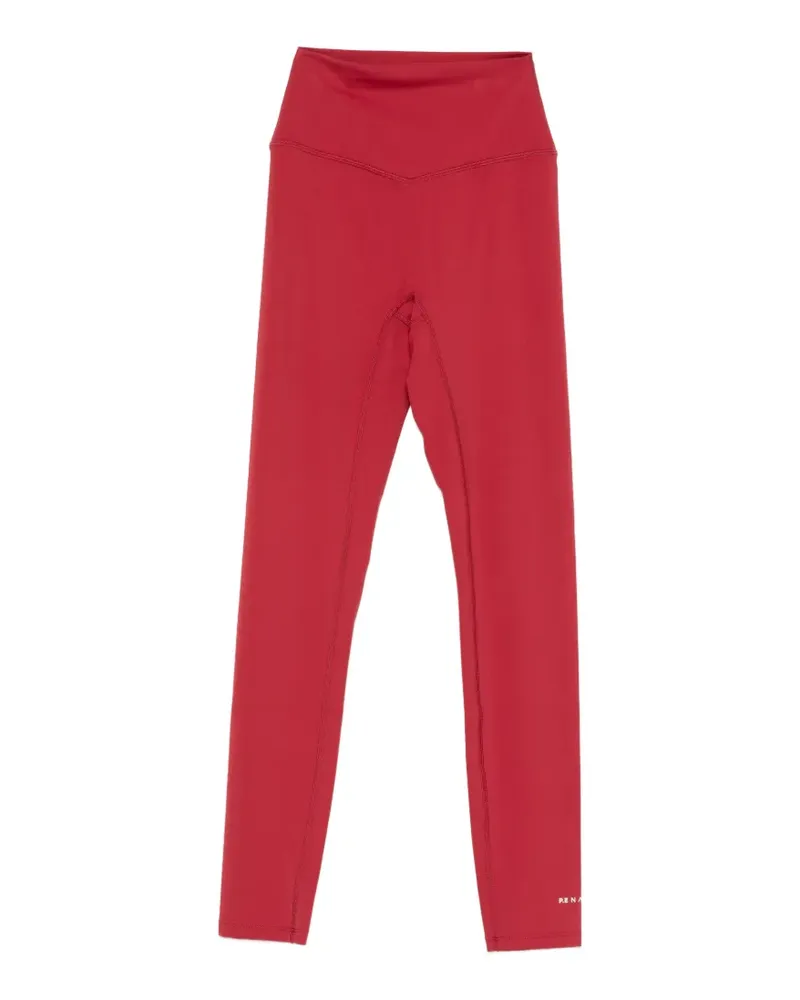P.E. NATION logo-print leggings - Rot Rot