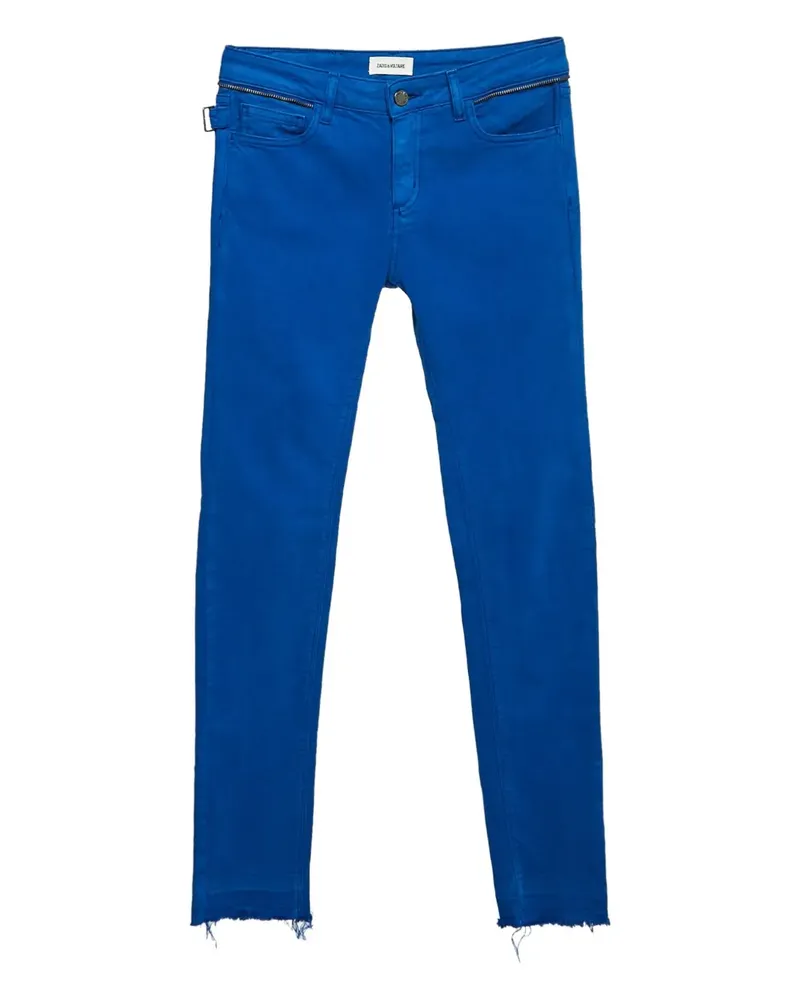 Zadig & Voltaire Pre-owned Hose mit Reißverschluss - Blau Blau