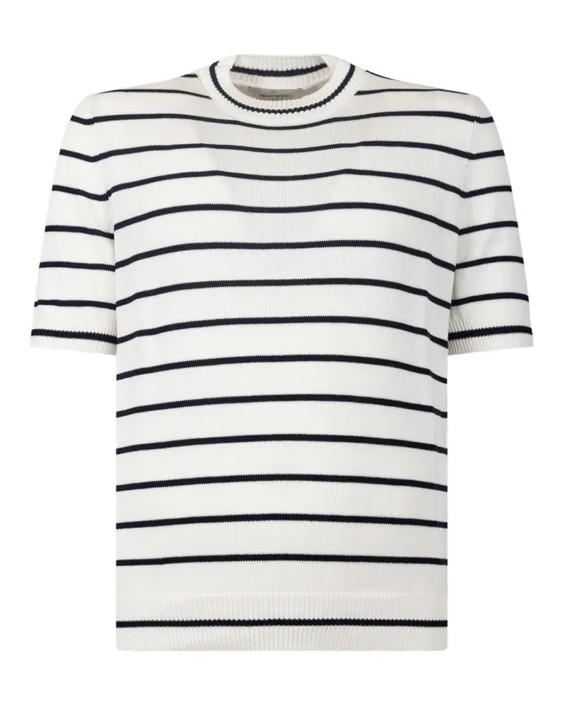 Gran Sasso striped T-shirt - Nude Nude
