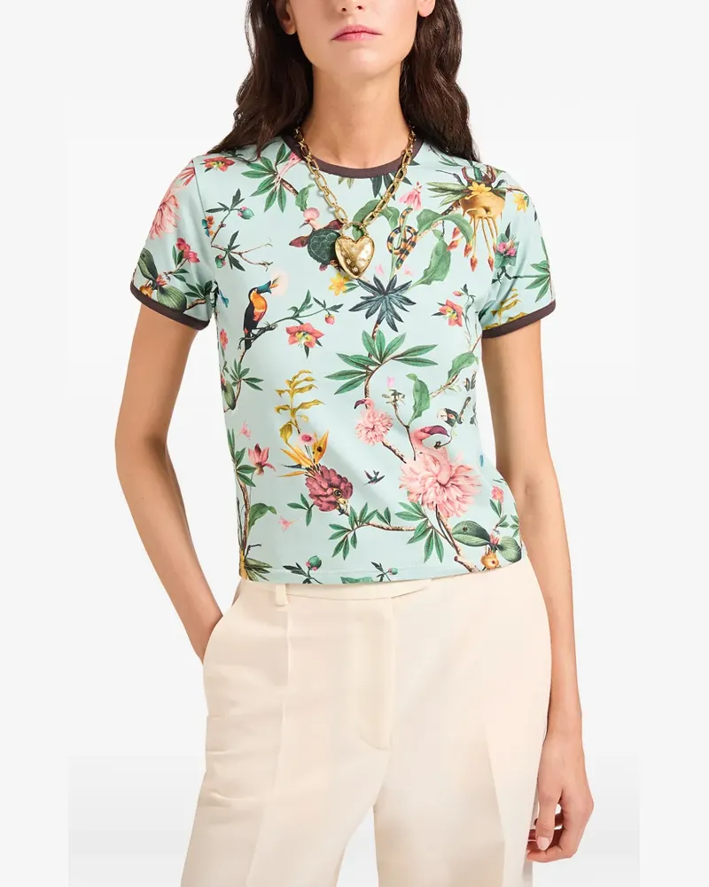 La DoubleJ the Cu-Tee crop - Blau Blau