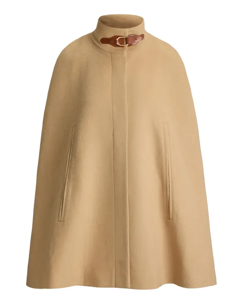 Ralph Lauren Cape mit Stehkragen - Nude Nude