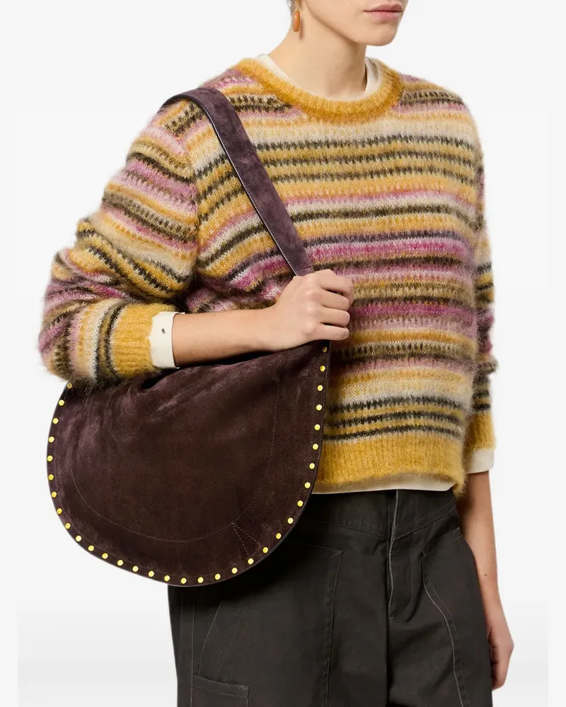Isabel Marant Oskan Hobo Soft shoulder bag - Braun Braun