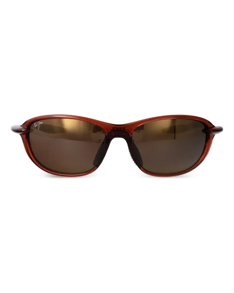 Maui Jim Ho’okipa oval frame sunglasses - Braun Braun