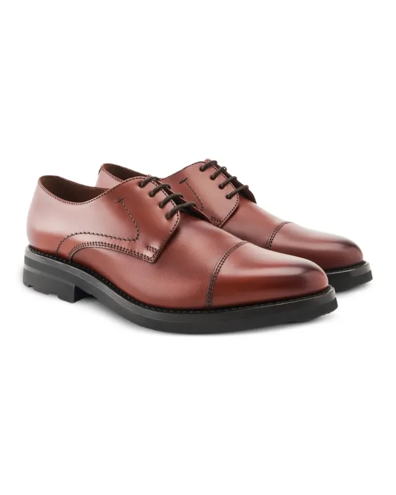 Lottusse Prime Derby-Schuhe - Braun Braun