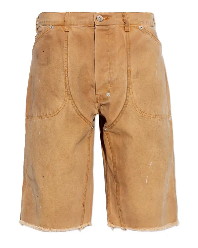 GALLERY DEPT. Branko paint-splatter shorts - Braun Braun