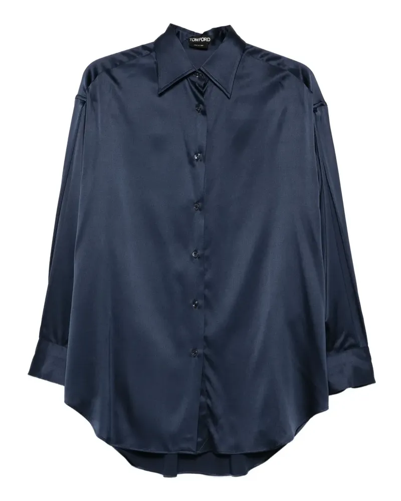 Tom Ford Klassisches Hemd - Blau Blau