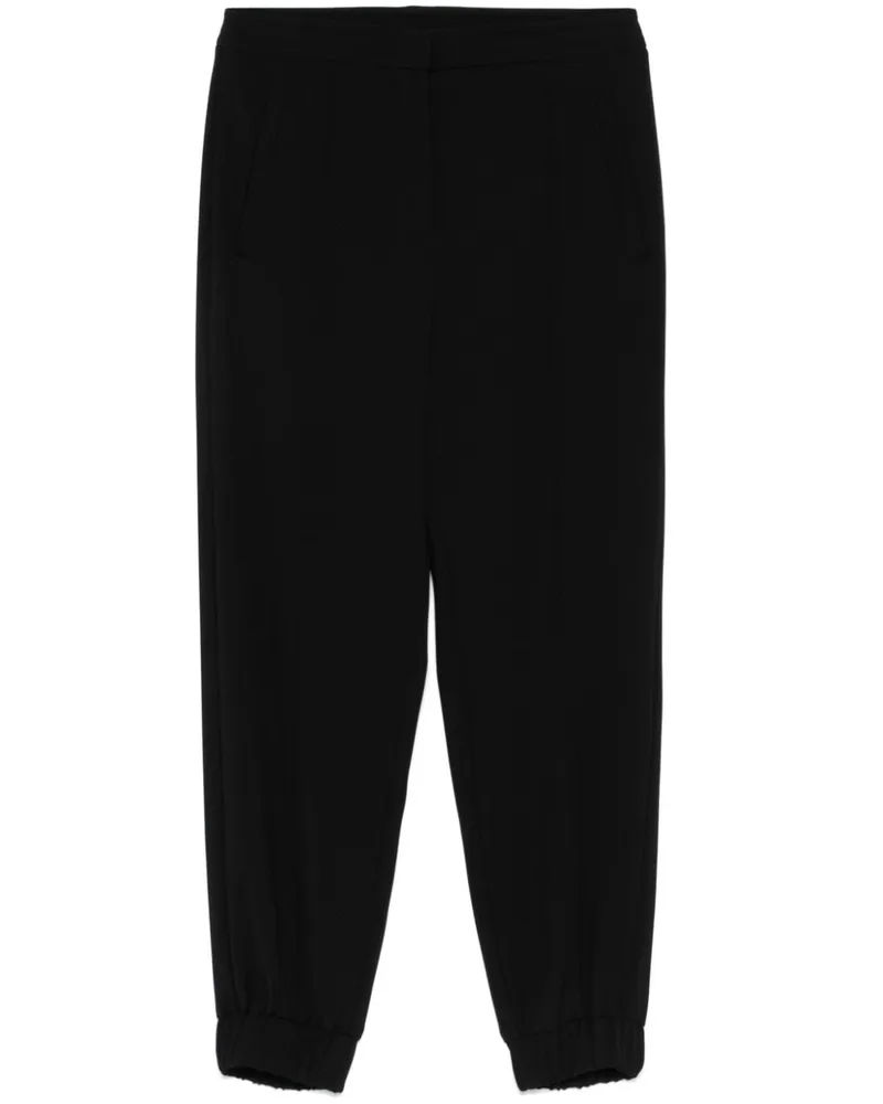 Patrizia Pepe Jogginghose mit Fly-Motiv - Schwarz Schwarz