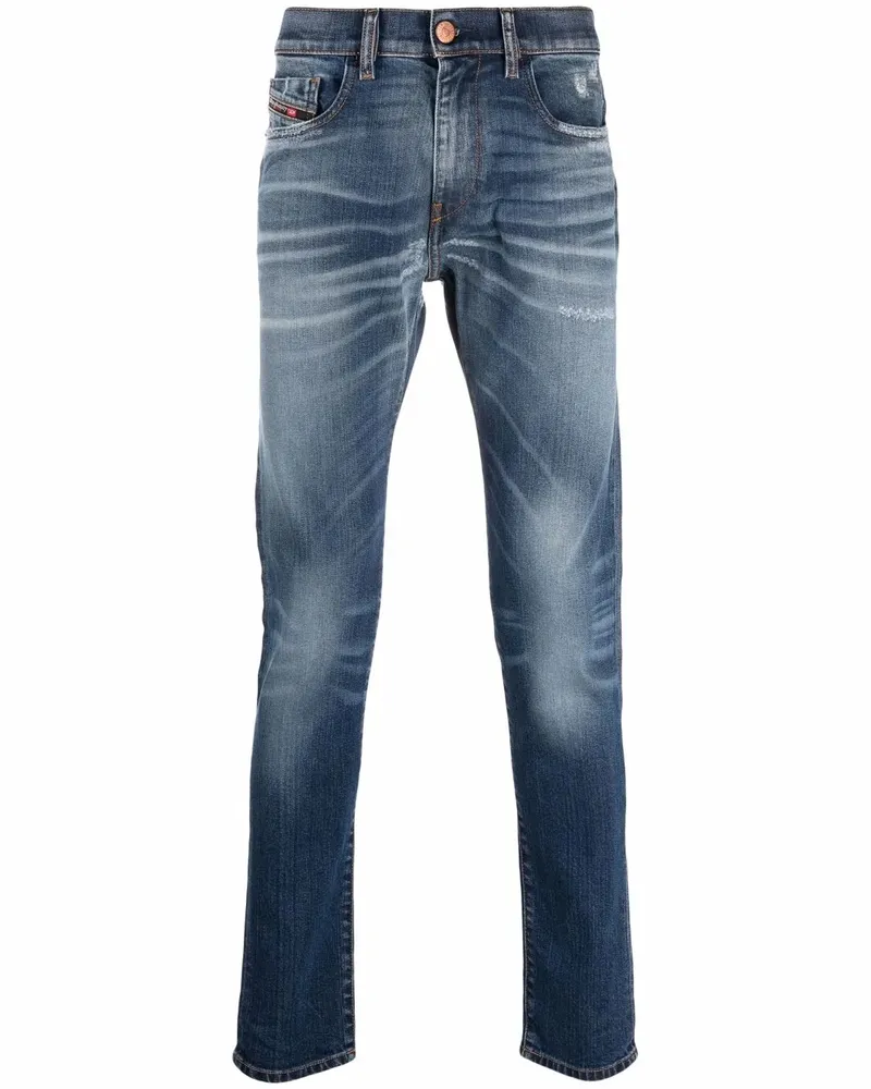 Diesel D-Strukt Slim-Fit-Jeans - Blau Blau