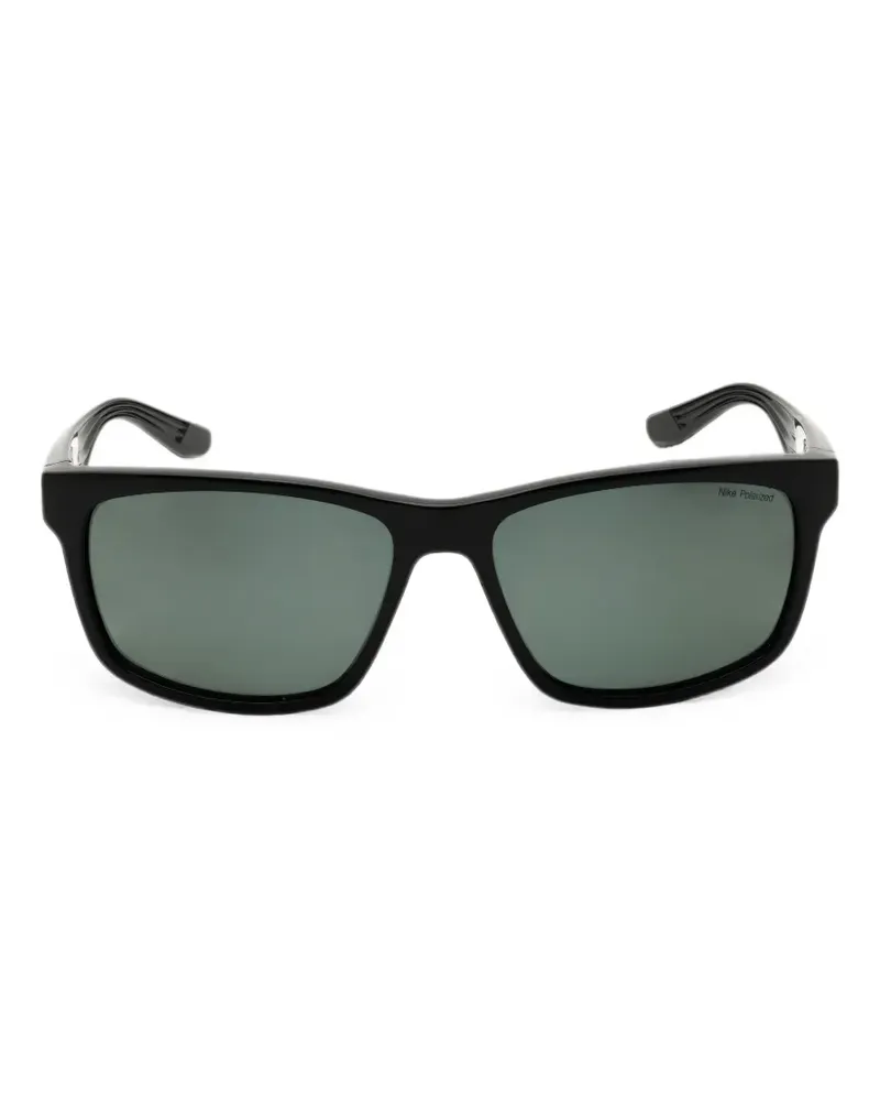 Nike Cruiser rectangle-frame sunglasses - Schwarz Schwarz