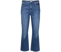 Ausgestellte Kendra Cropped-Jeans