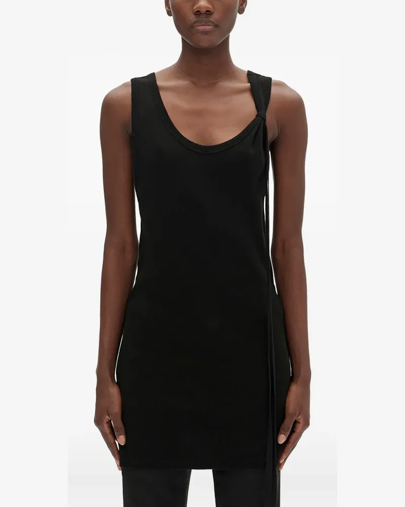 Ann Demeulemeester Kleid mit schmalem Schnitt - Schwarz Schwarz