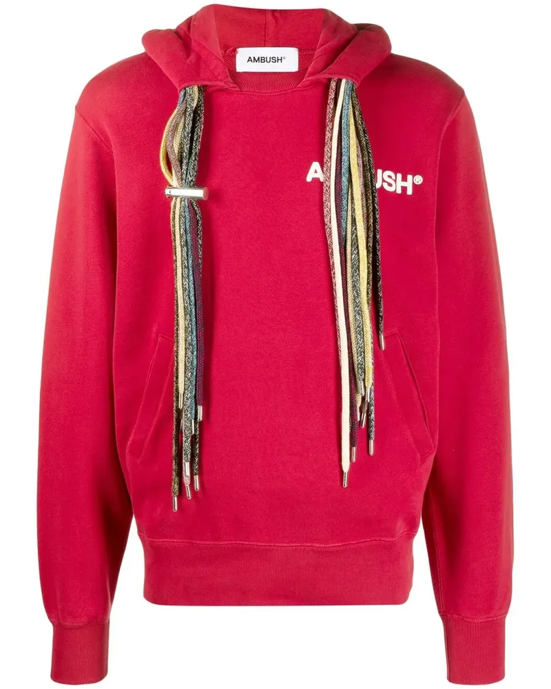 AMBUSH Hoodie mit Logo - Rot Rot