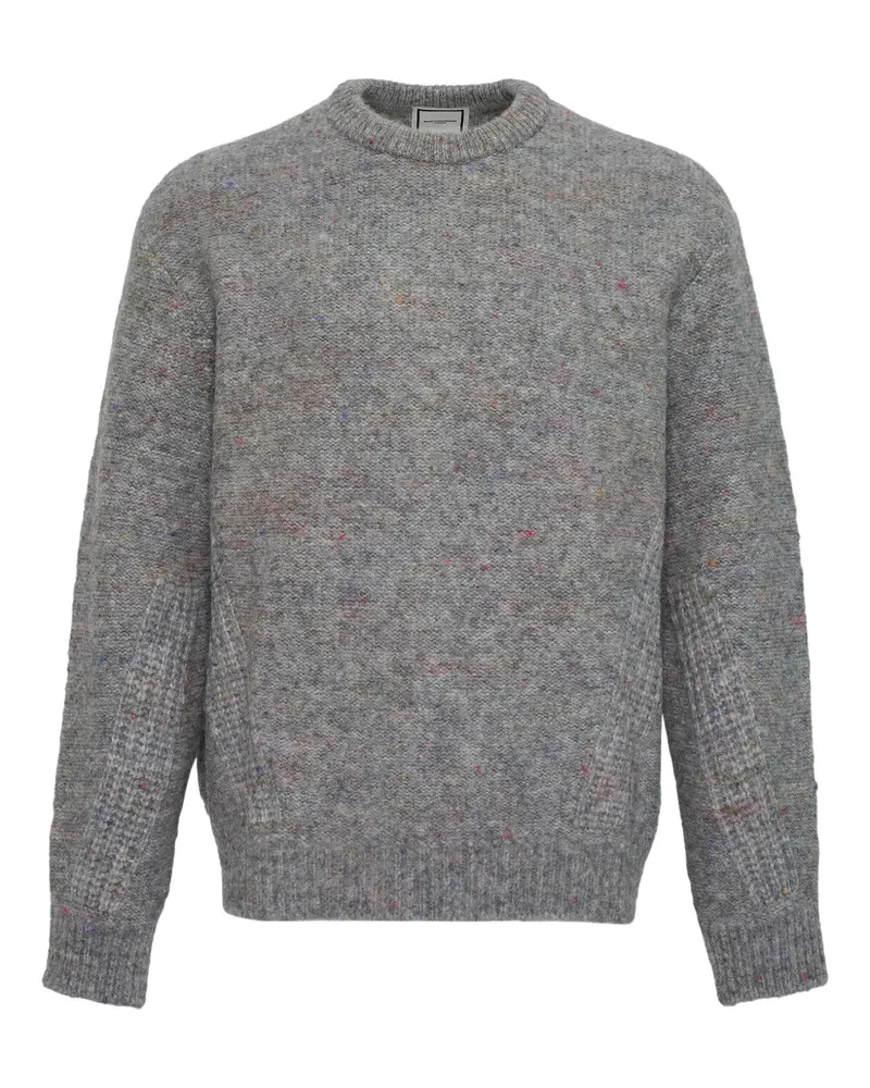 Wooyoungmi Gestrickter Pullover mit meliertem Effekt - Grau Grau