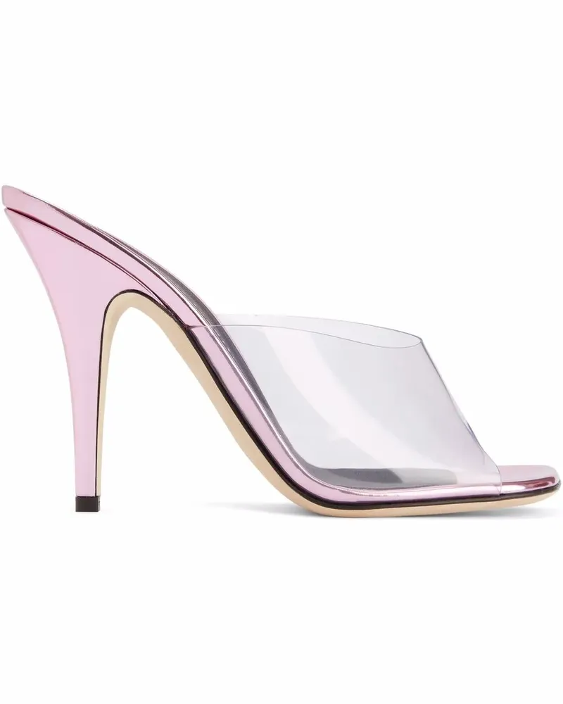 Giuseppe Zanotti Earthshine Plexy Sandalen 105mm - Rosa Rosa