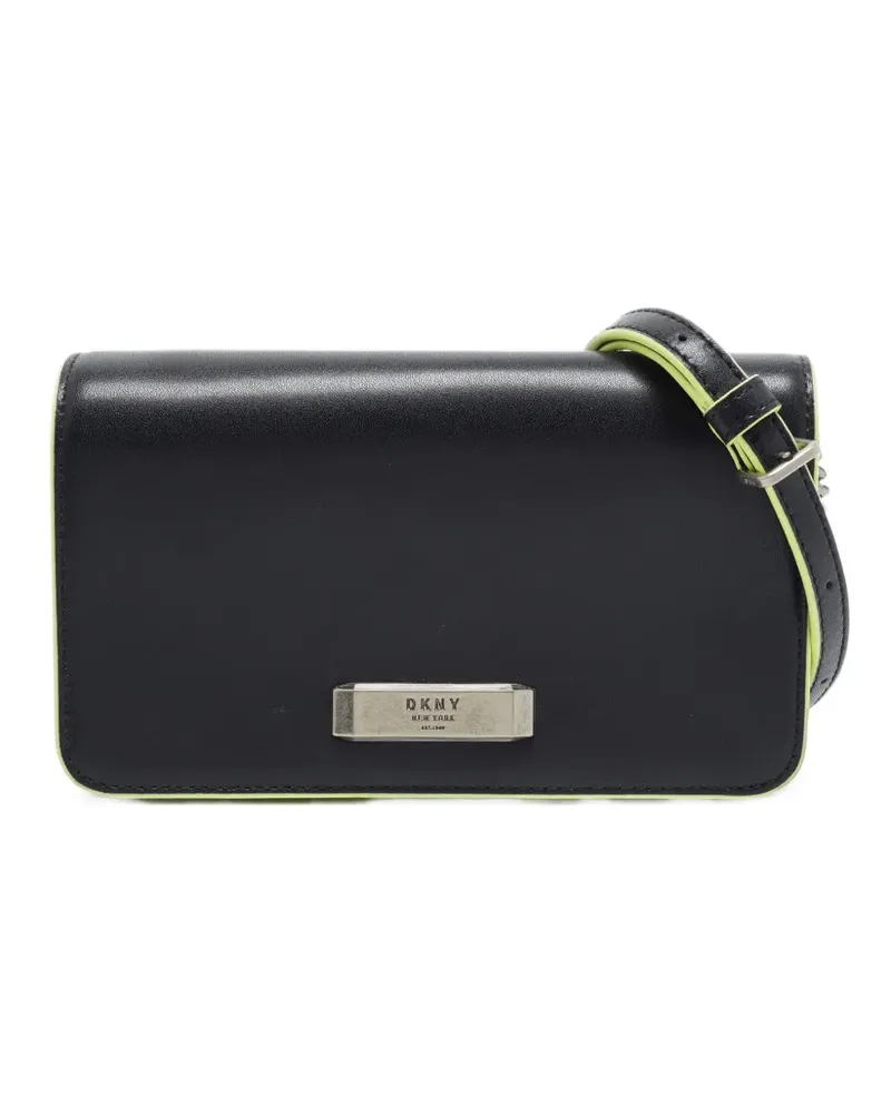 DKNY Val flap mini bag - Schwarz Schwarz