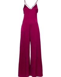 forte_forte Jumpsuit mit sternförmigem Jacquard Rosa