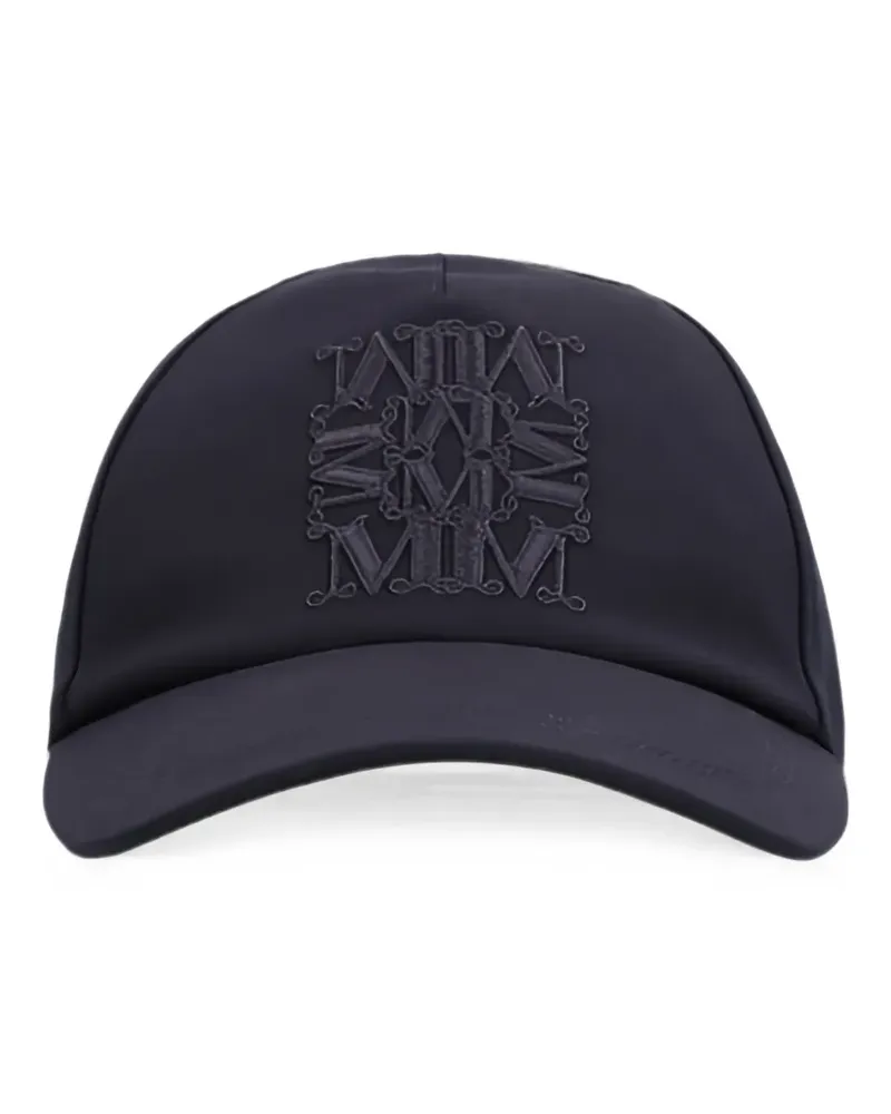 Max Mara logo-embroidered baseball cap - Blau Blau