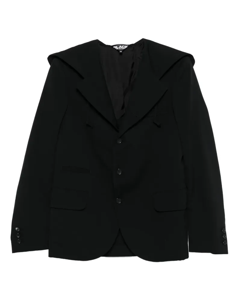 Comme des Garçons Jacke mit Kapuze - Schwarz Schwarz