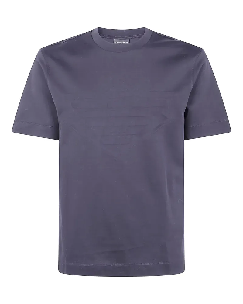 Emporio Armani T-Shirt mit Rundhalsausschnitt - Blau Blau