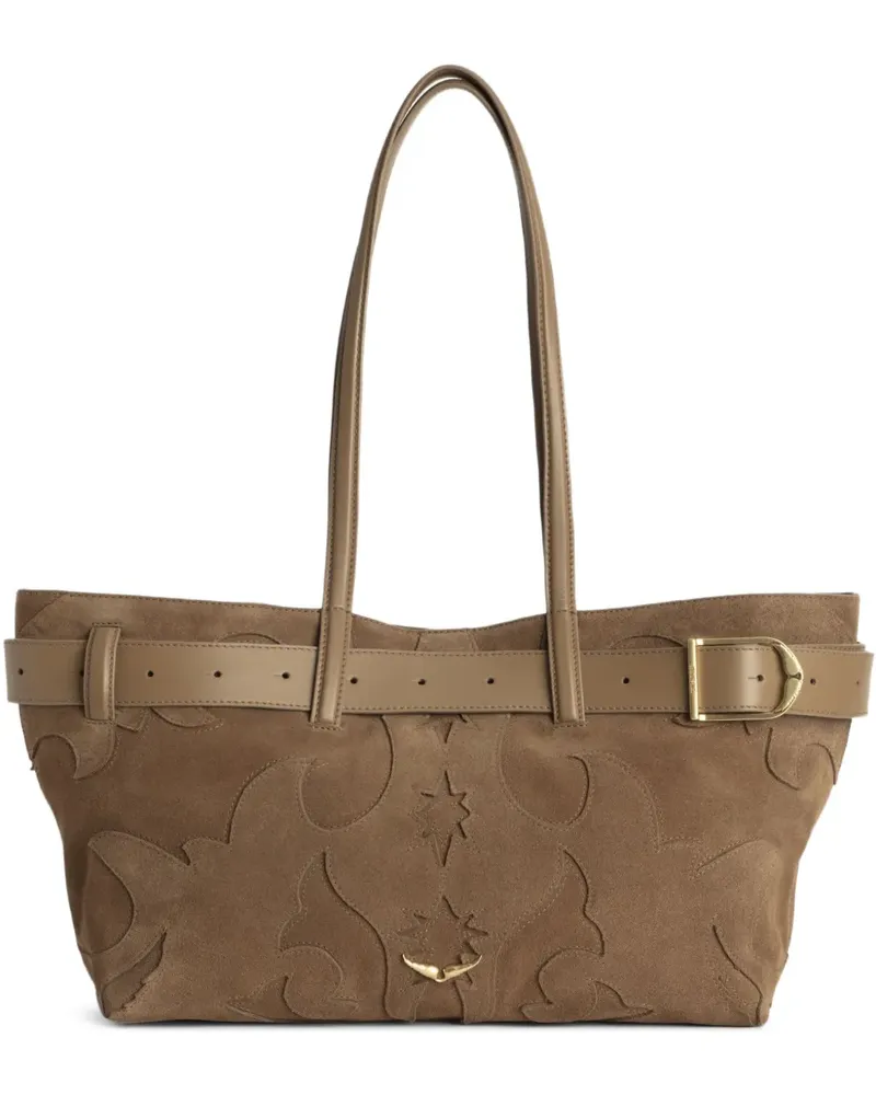Zadig & Voltaire Jane Schultertasche - Braun Braun