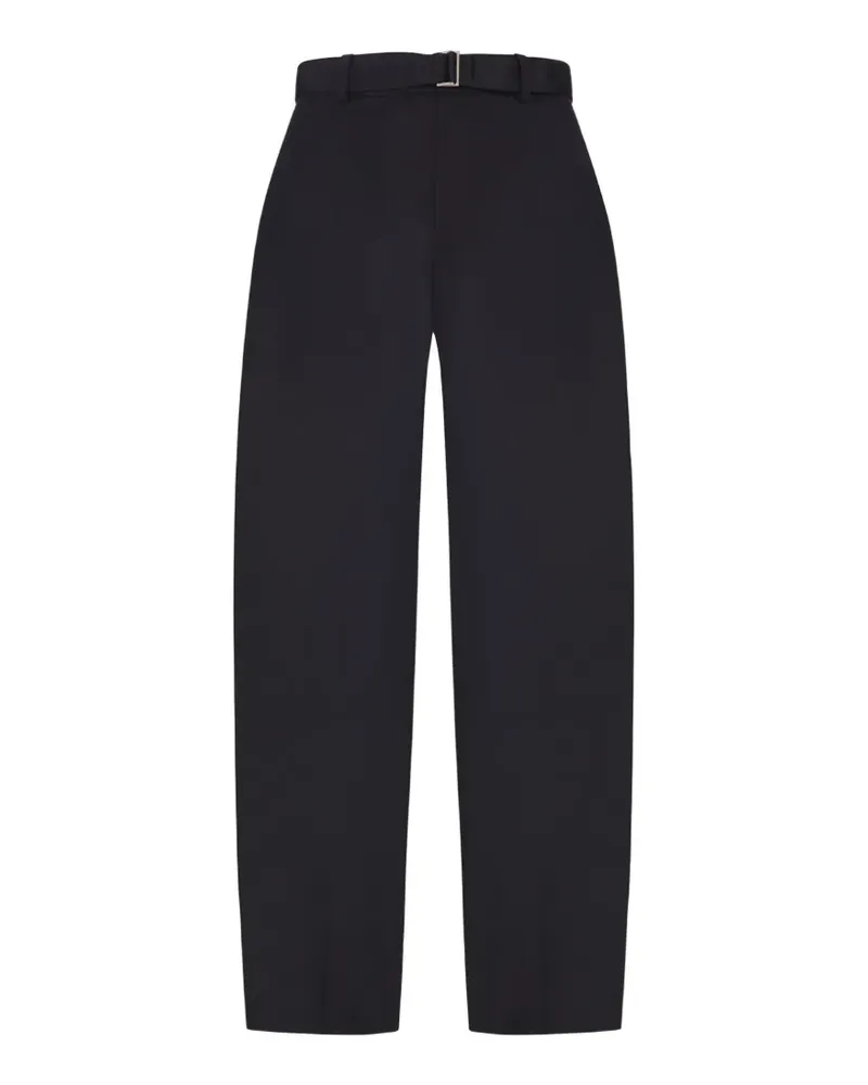 Sacai belted straight-leg trousers - Schwarz Schwarz