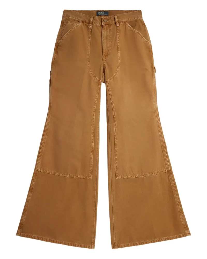 Ralph Lauren flared panelled trousers - Braun Braun
