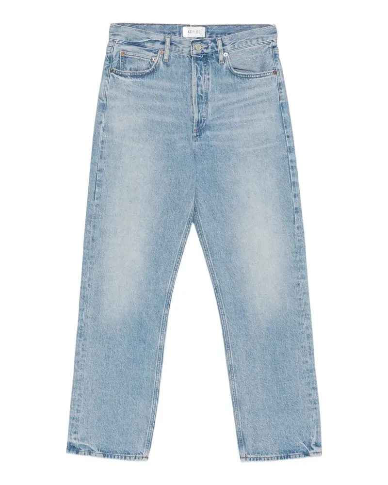 AGOLDE Ausgeblichene Jeans - Blau Blau
