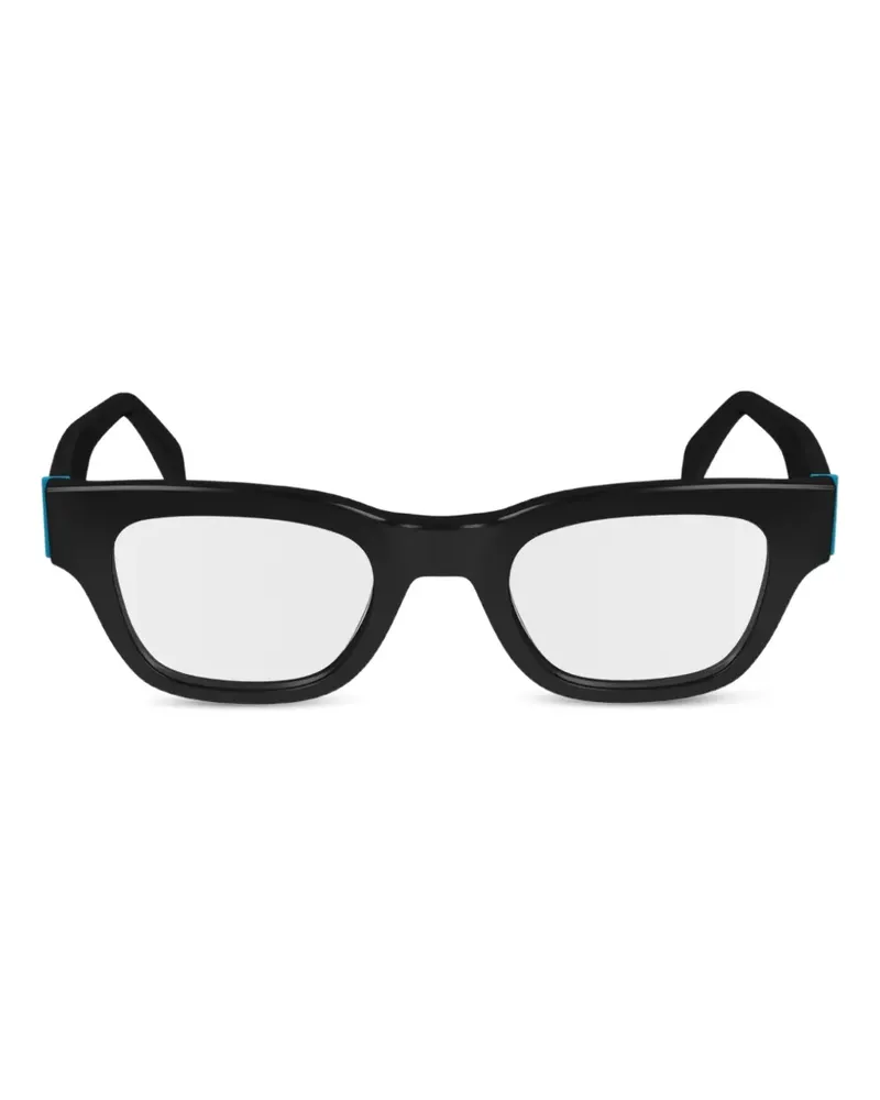Paul Smith Kellino Brille mit eckigem Gestell - Schwarz Schwarz