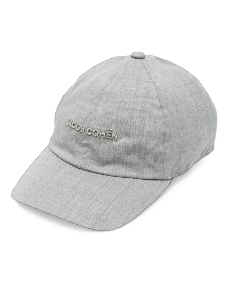 Jacob Cohën logo-embroidered baseball cap - Grau Grau