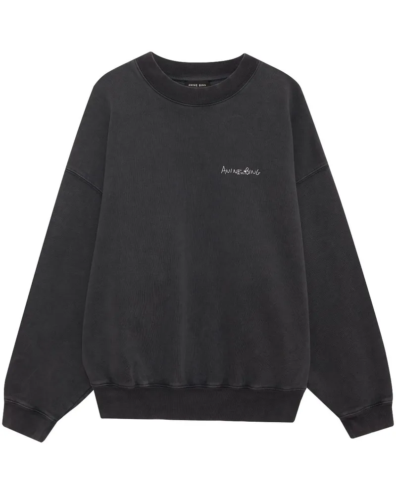 Anine Bing Jaci Sweatshirt - Schwarz Schwarz