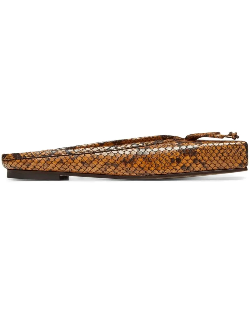 Jacquemus Plates Ballet Mules - Braun Braun