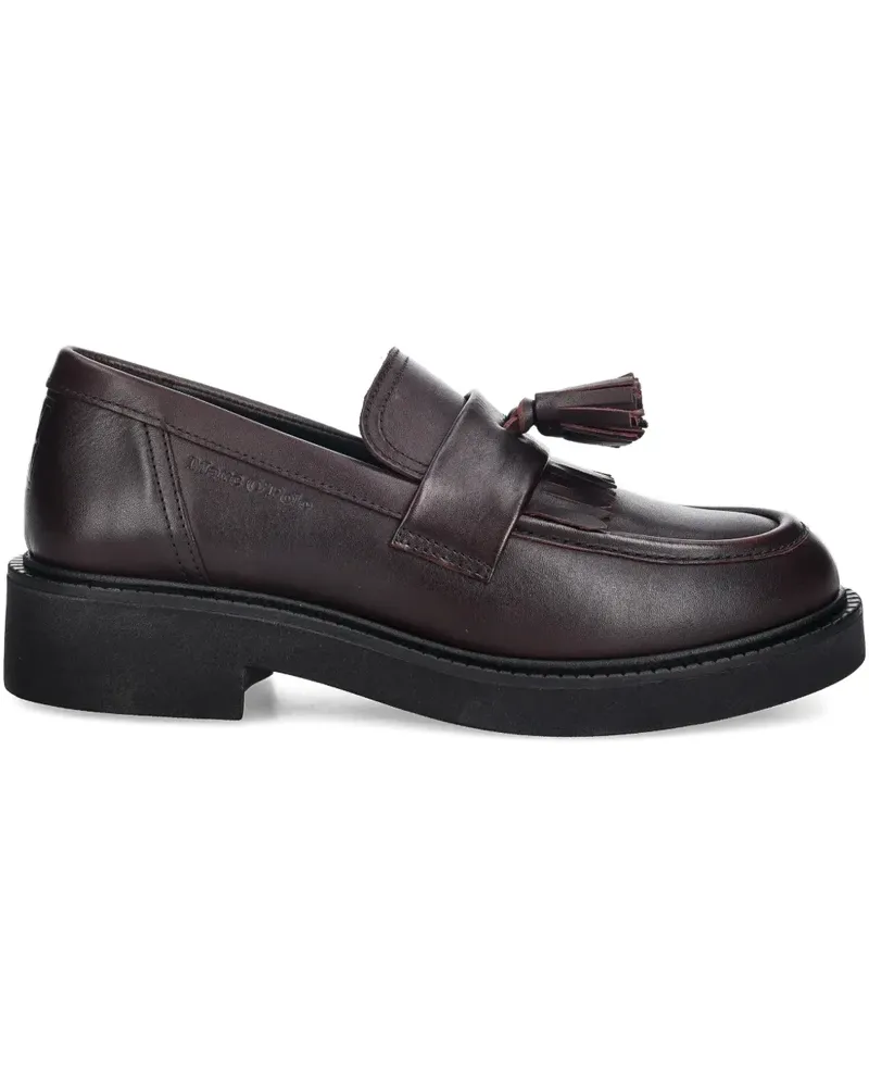 Marc O'Polo 35mm tassel loafers - Rot Rot