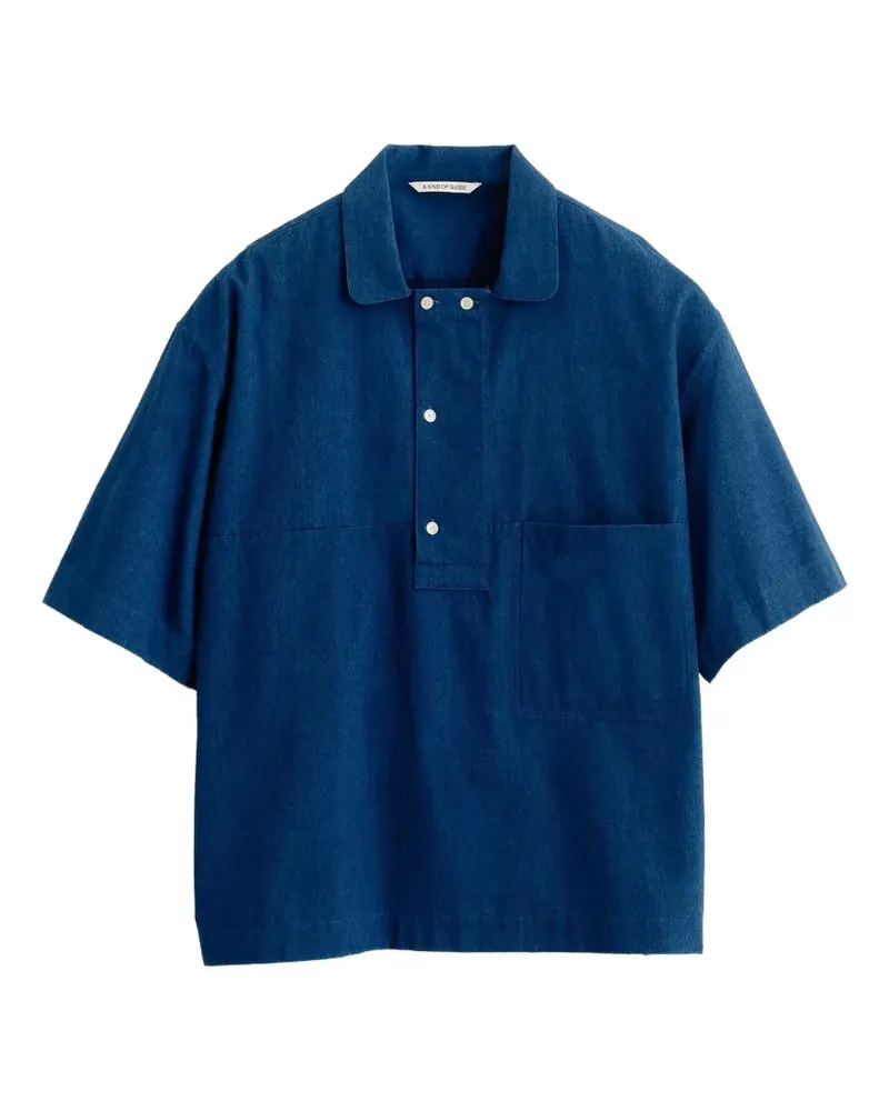 A Kind Of Guise Taita short-sleeve shirt - Blau Blau