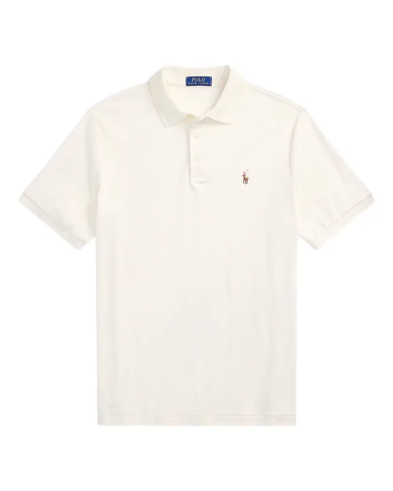 Ralph Lauren Poloshirt mit kurzen Ärmeln - Nude Nude