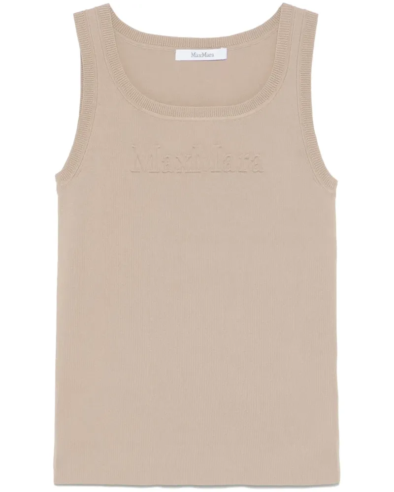 Max Mara Pentola Tanktop - Nude Nude
