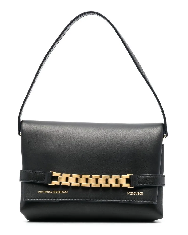 Victoria Beckham Handtasche mit Zierkette - Schwarz Schwarz