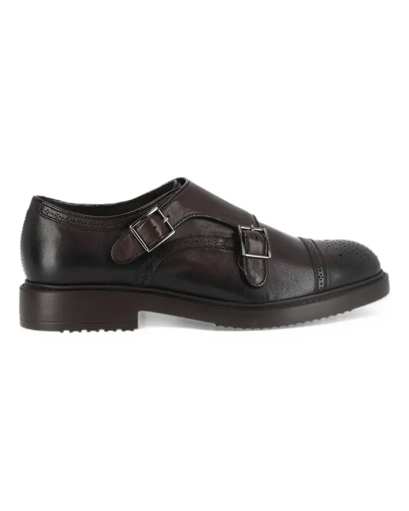 Doucal´s Levanto double-strap monk shoes - Braun Braun