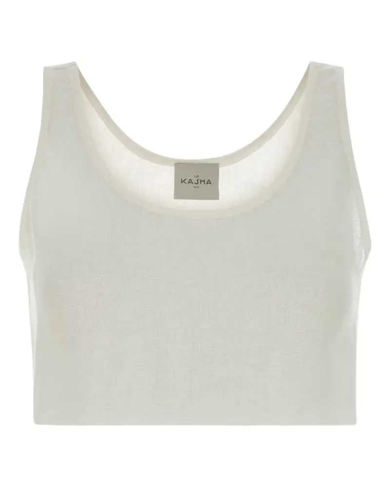 Le Kasha 1918 cropped top - Nude Nude