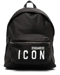 Dsquared2 Icon Rucksack Schwarz